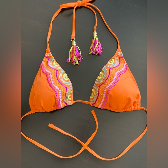 Trina Turk Swim Trina Turk Wanderlust Bikini Set Triangle Slider